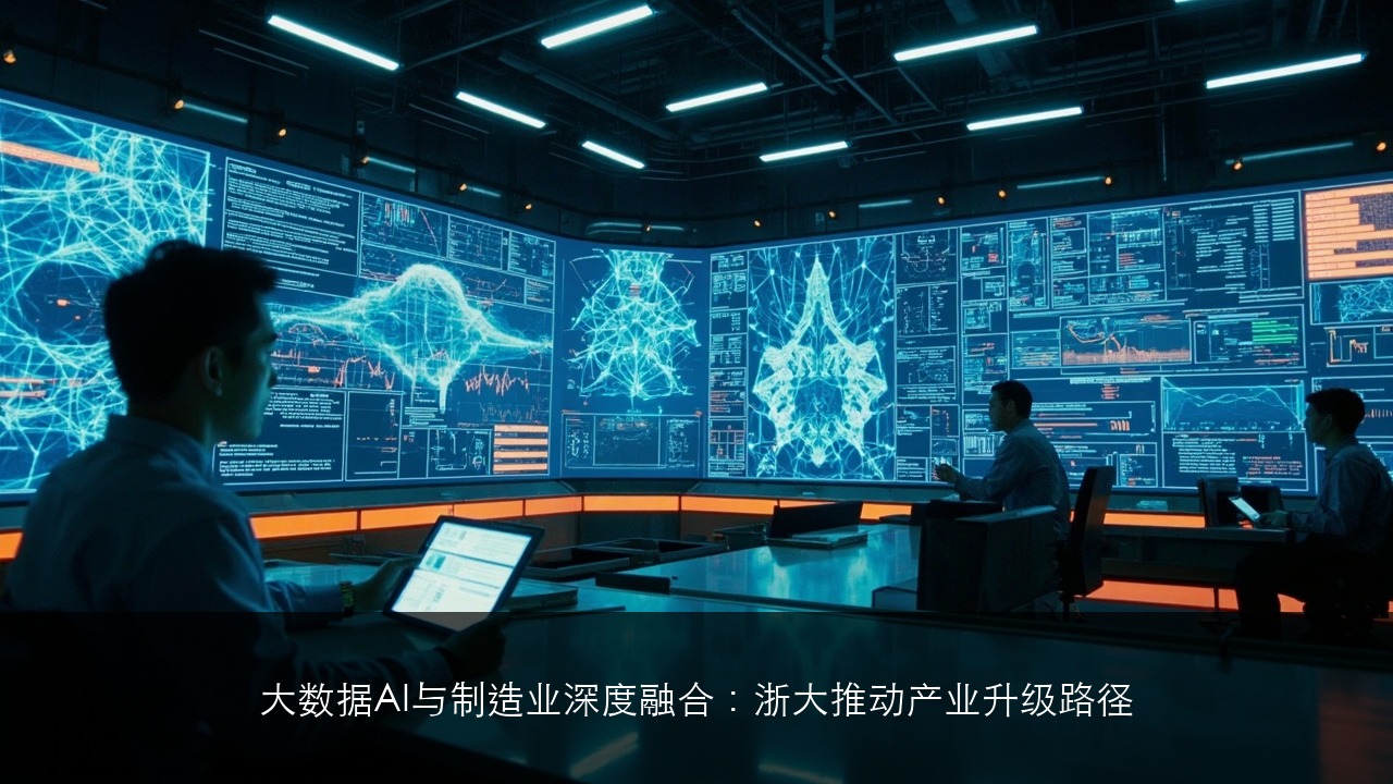 大数据AI与制造业深度融合：浙大推动产业升级路径