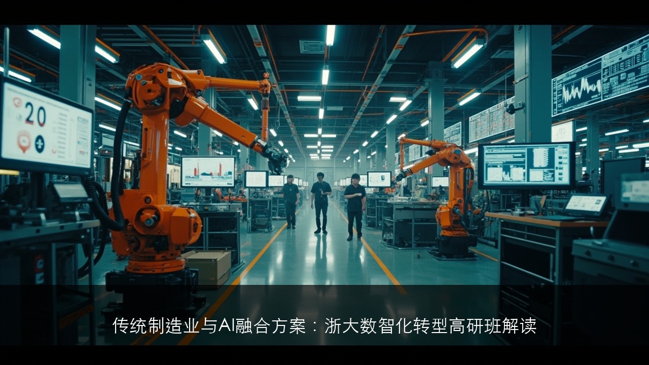 传统制造业与AI融合方案：浙大数智化转型高研班解读