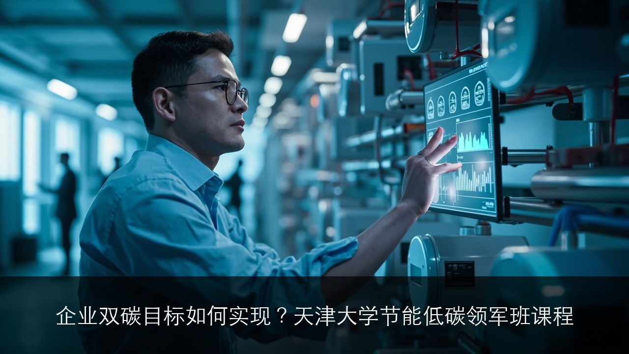企业双碳目标如何实现？天津大学节能低碳领军班课程（2026版）