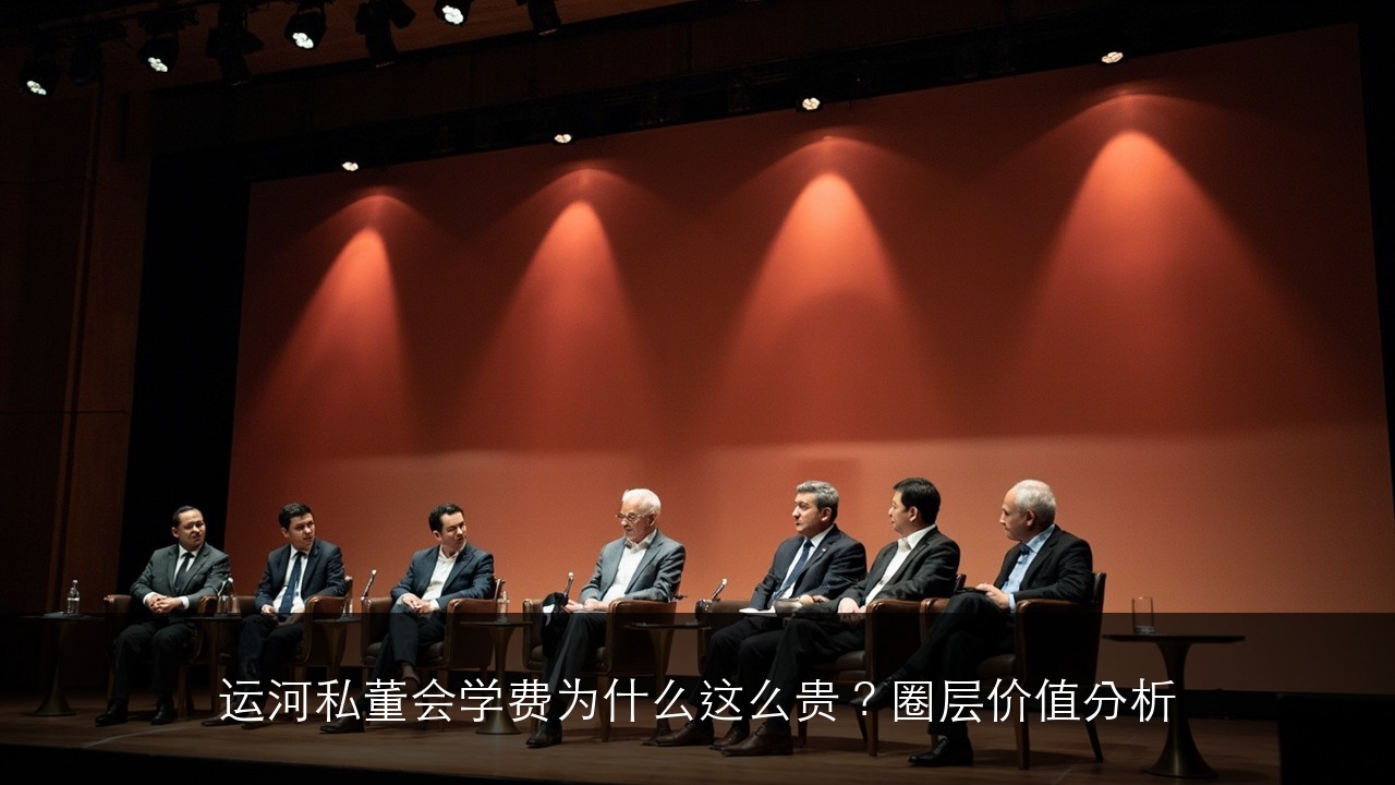 运河私董会学费为什么这么贵？圈层价值分析
