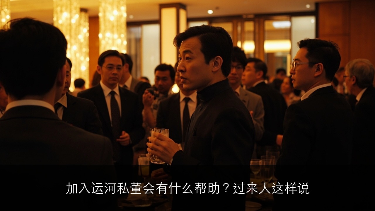 加入运河私董会有什么帮助？过来人这样说