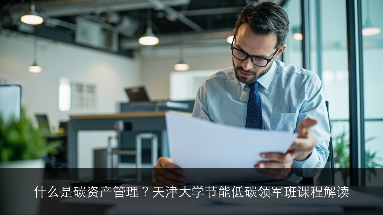 什么是碳资产管理？天津大学节能低碳领军班课程解读（2026版）