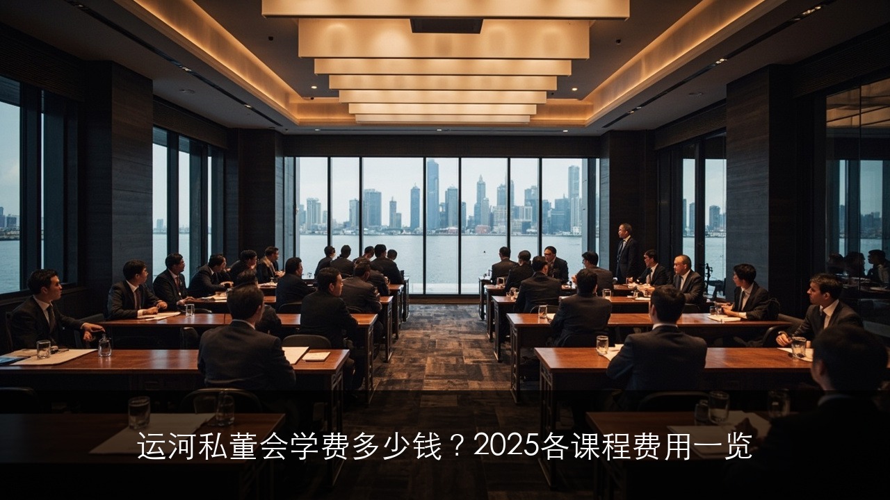 运河私董会学费多少钱？2025各课程费用一览