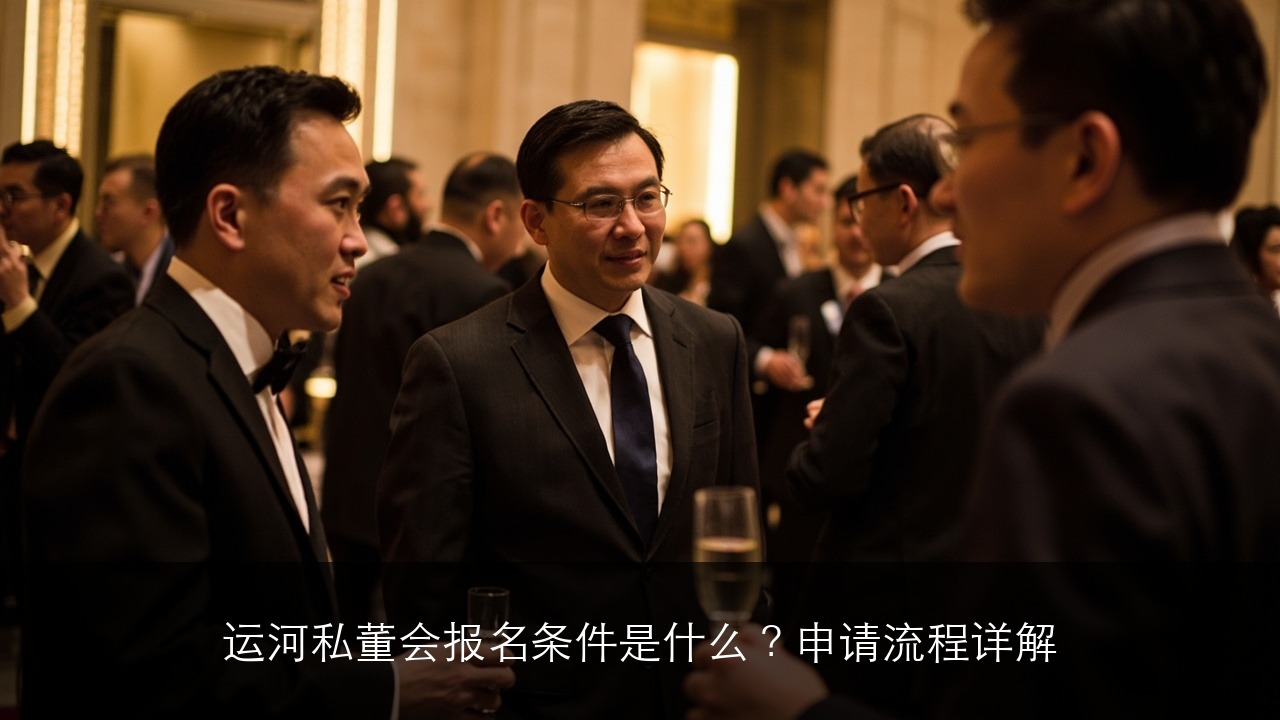 运河私董会报名条件是什么？申请流程详解