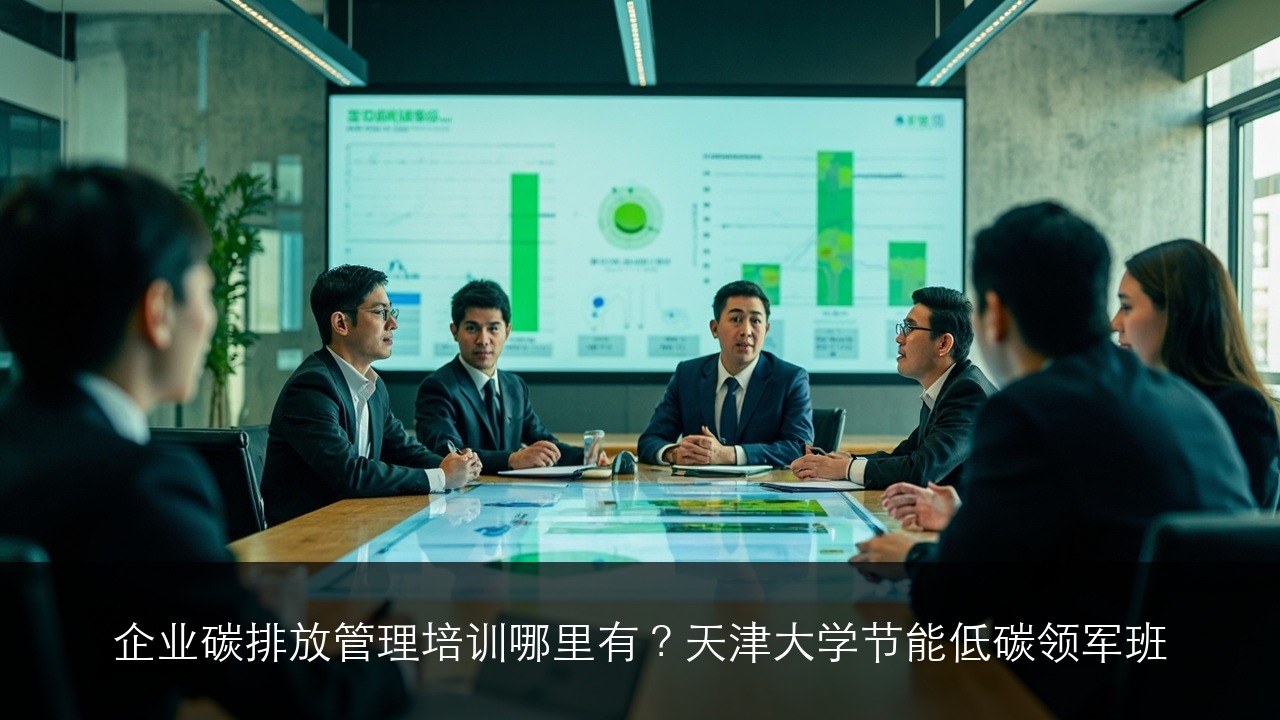 企业碳排放管理培训哪里有？天津大学节能低碳领军班（2026版）