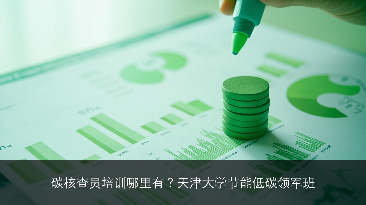 碳核查员培训哪里有？天津大学节能低碳领军班（2026版）