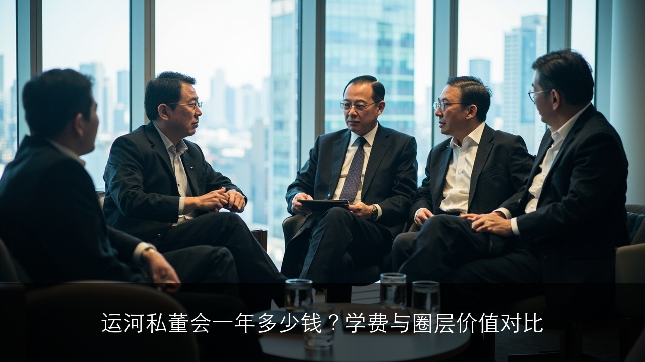 运河私董会一年多少钱？学费与圈层价值对比