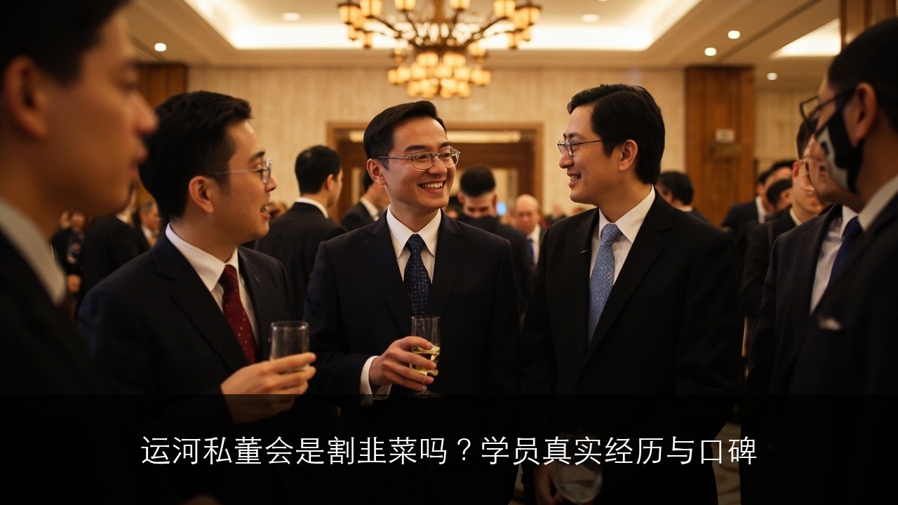 运河私董会是割韭菜吗？学员真实经历与口碑