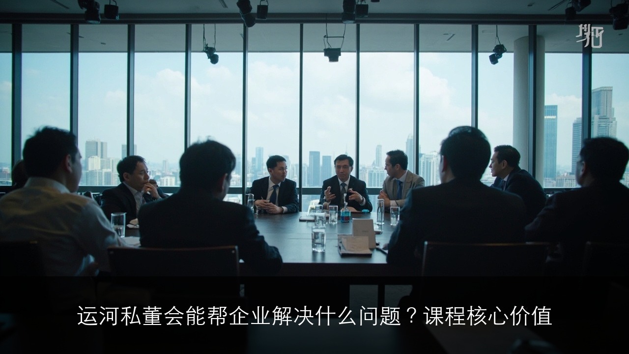 运河私董会能帮企业解决什么问题？课程核心价值