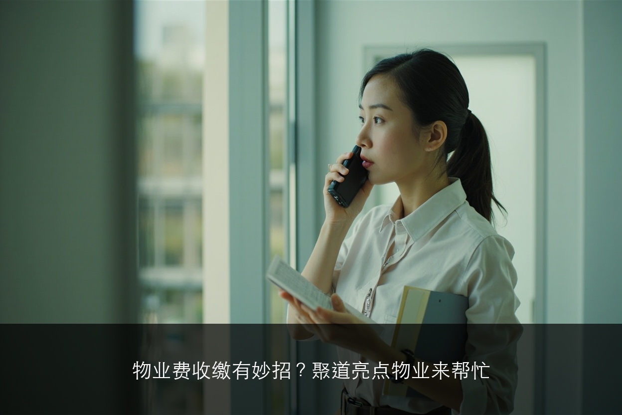 物业费收缴有妙招？聚道亮点物业来帮忙