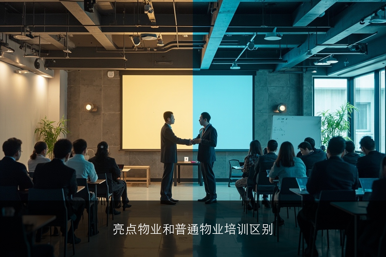 亮点物业和普通物业培训区别