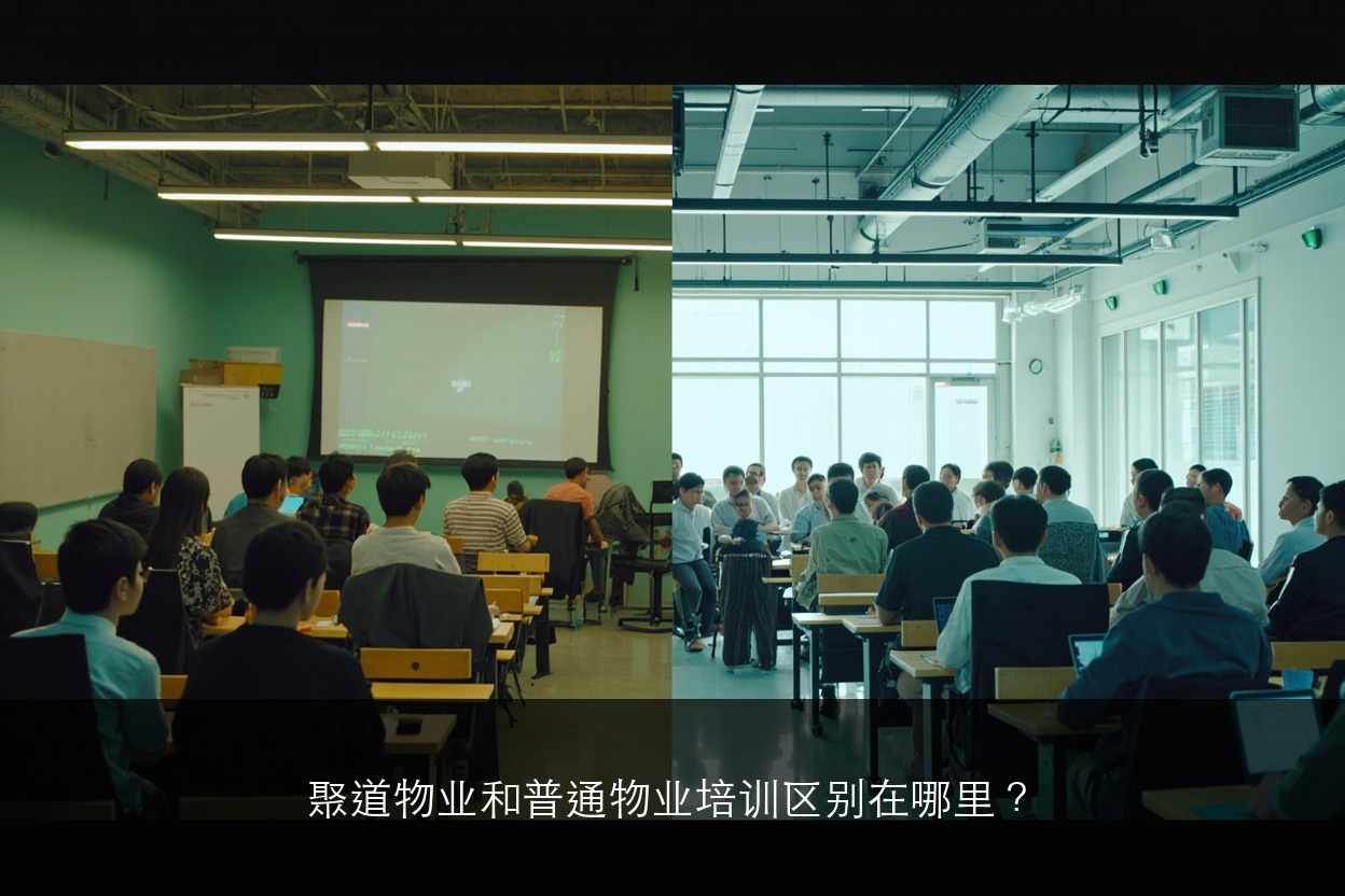 聚道物业和普通物业培训区别在哪里？