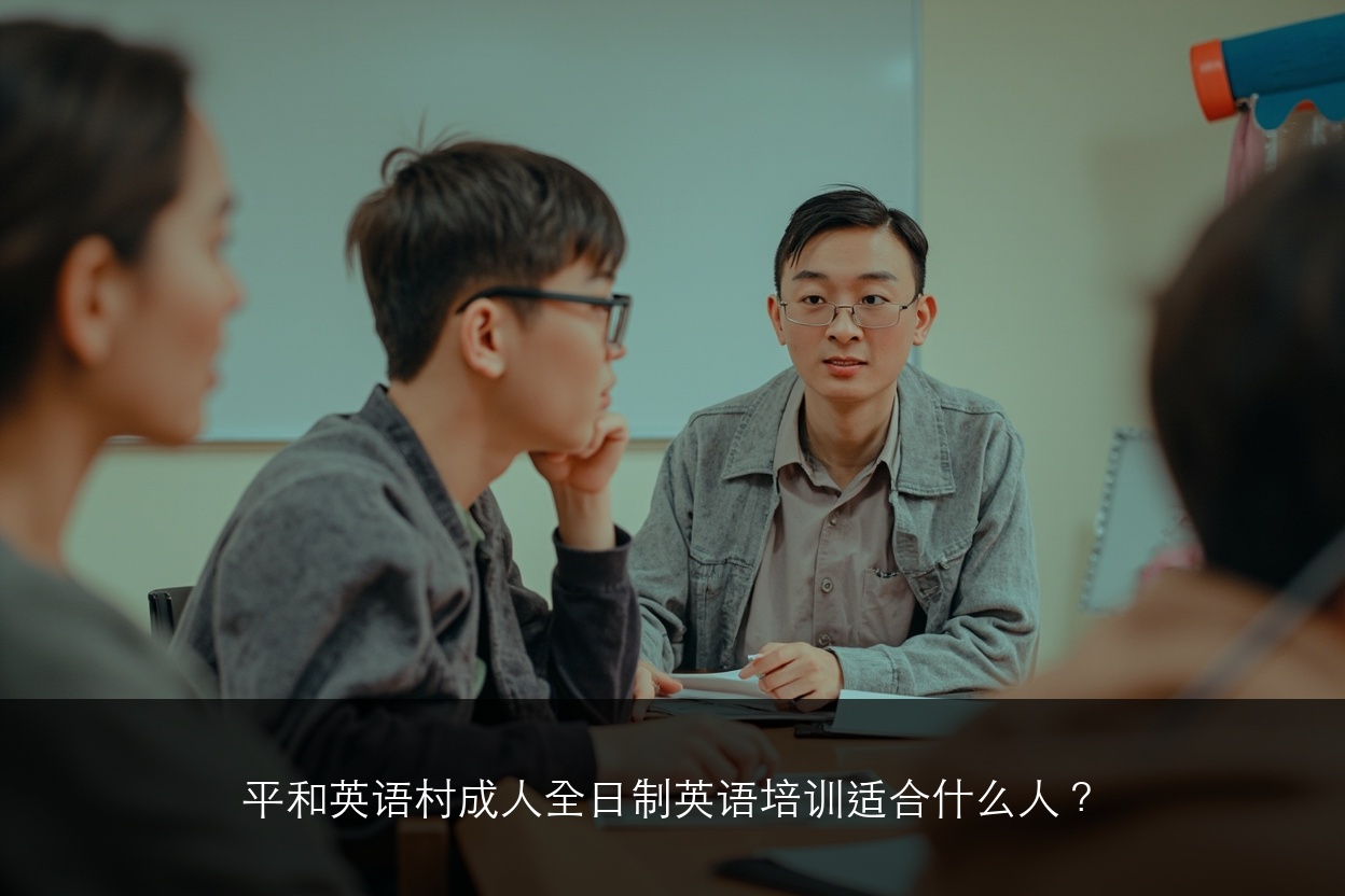 平和英语村成人全日制英语培训适合什么人？