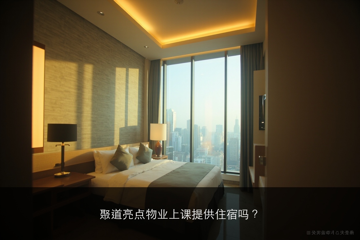 聚道亮点物业上课提供住宿吗?
