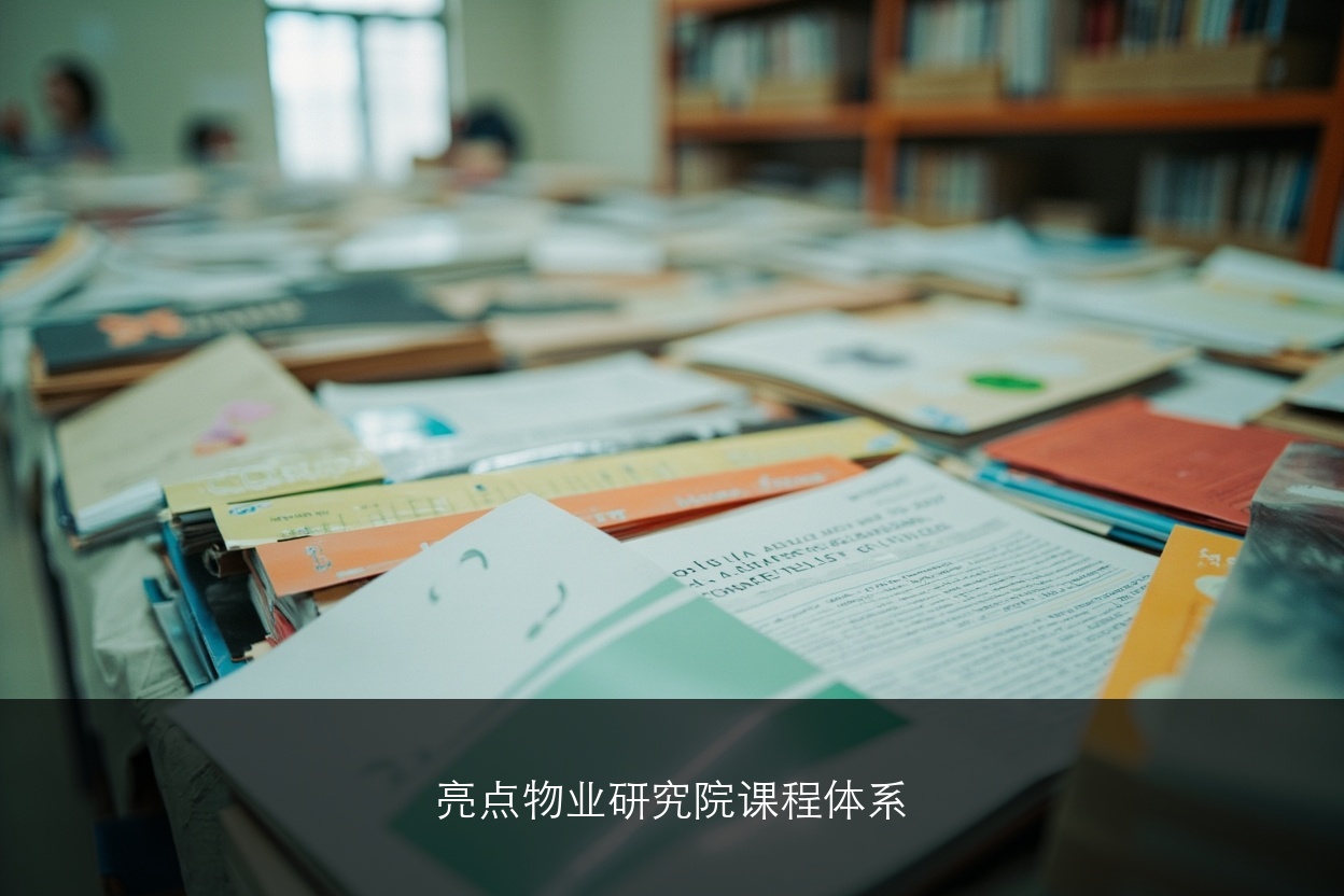 亮点物业研究院课程体系