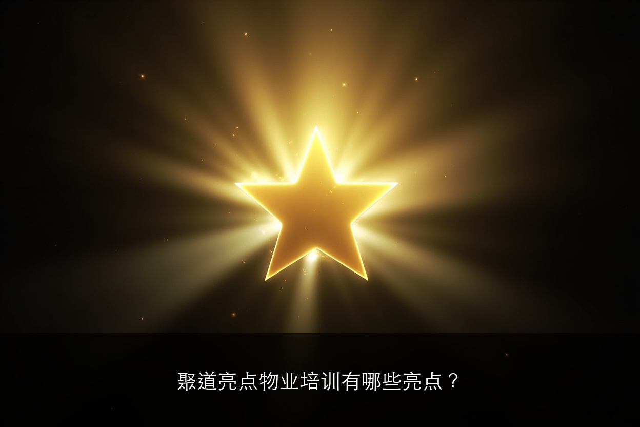 聚道亮点物业培训有哪些亮点?