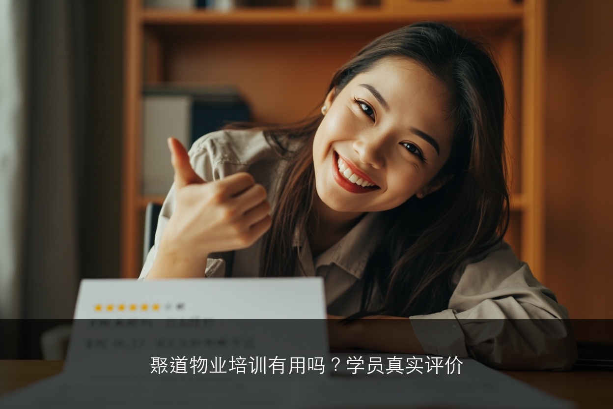 聚道物业培训有用吗?学员真实评价