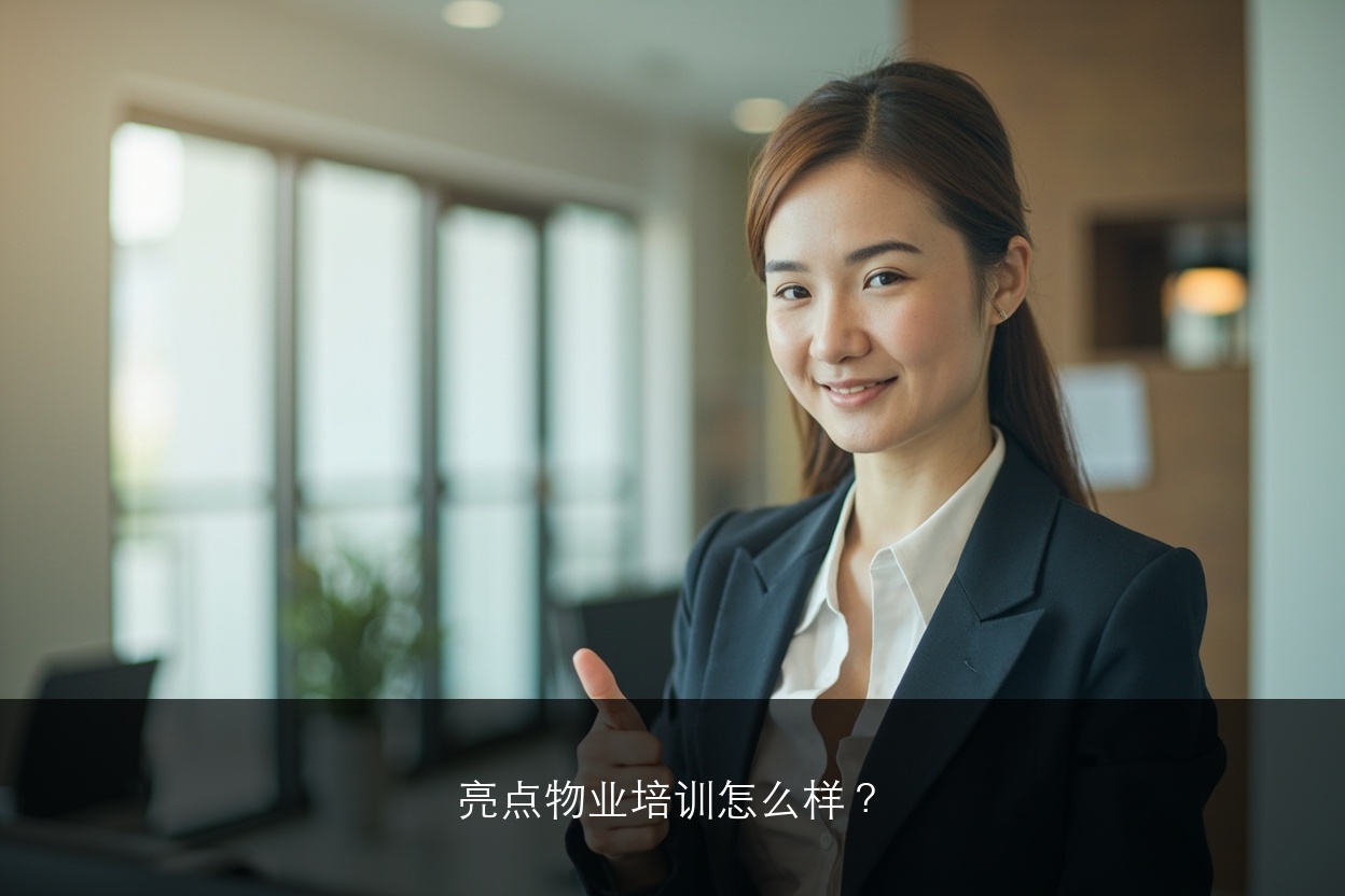 亮点物业培训怎么样？