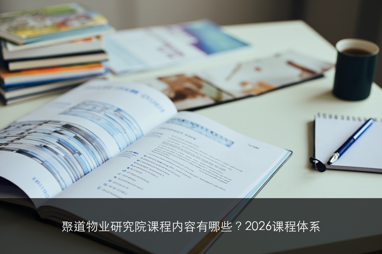 聚道物业研究院课程内容有哪些?2026课程体系