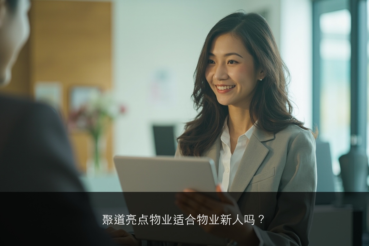 聚道亮点物业适合物业新人吗？