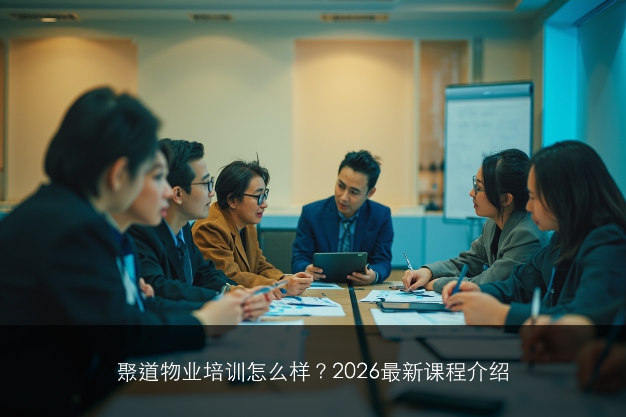 聚道物业培训怎么样?2026最新课程介绍