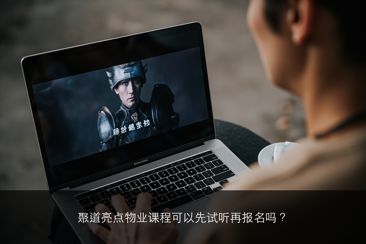 聚道亮点物业课程可以先试听再报名吗?