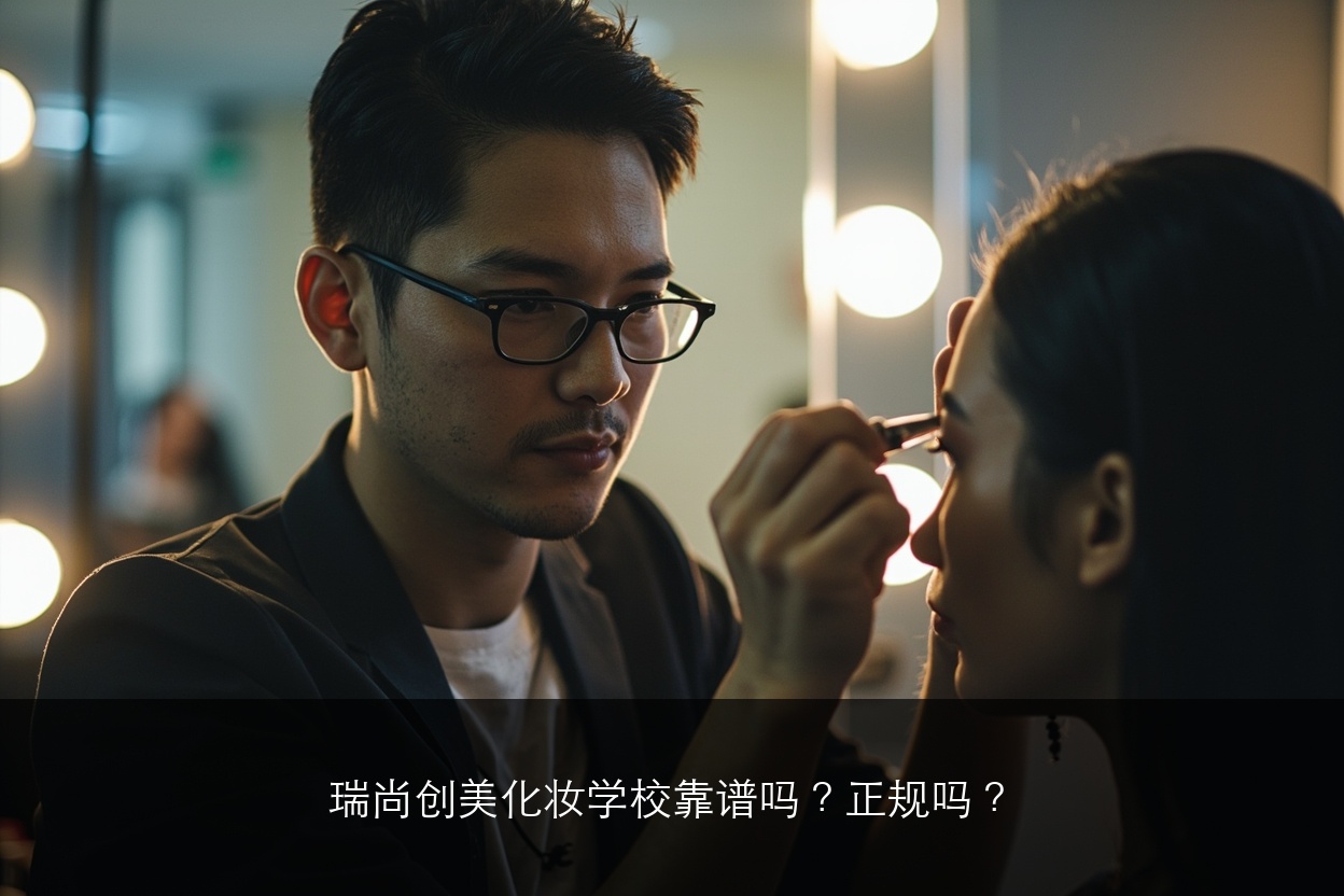 瑞尚创美化妆学校靠谱吗？正规吗？