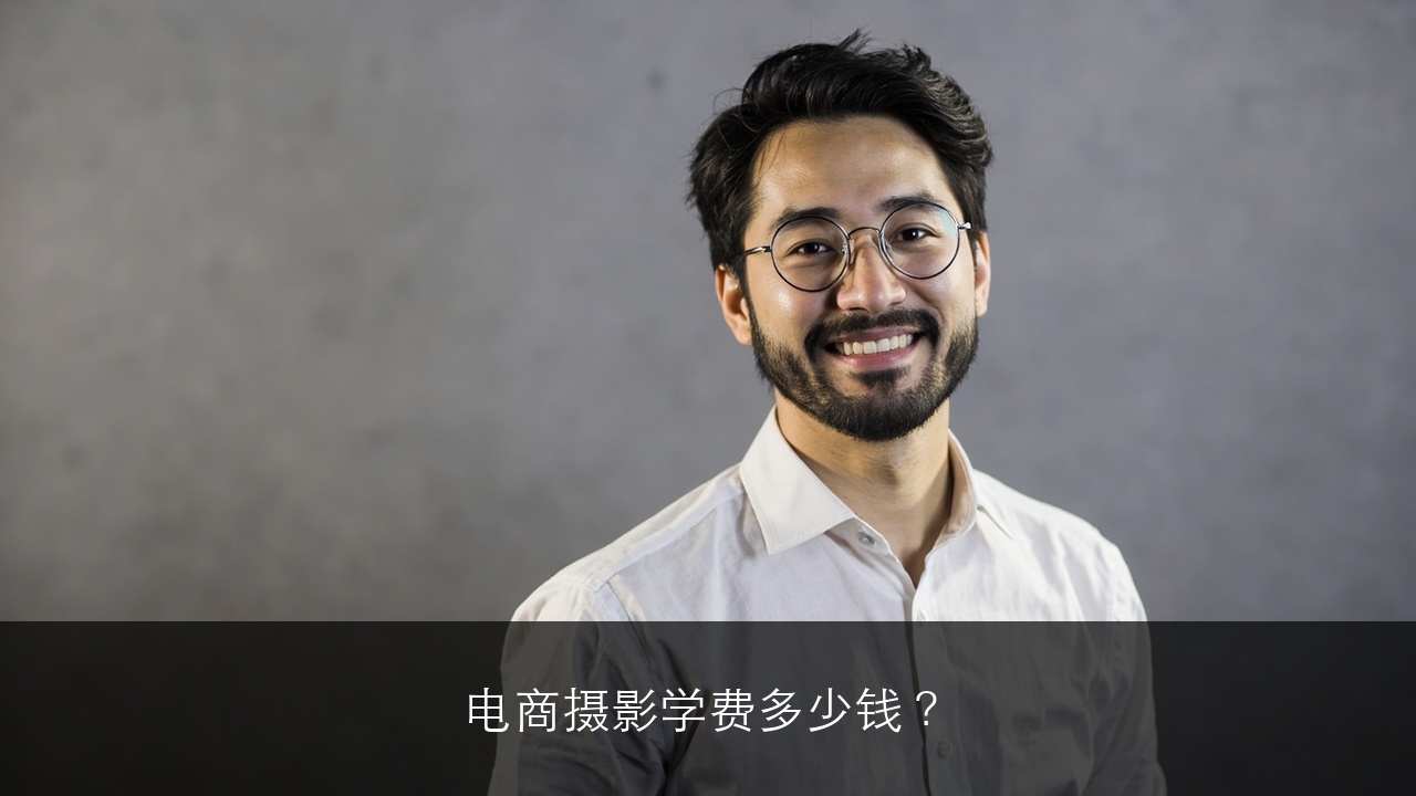电商摄影学费多少钱？