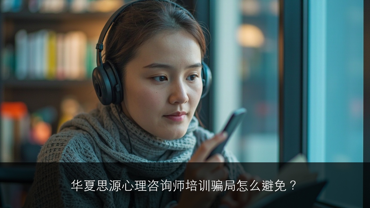 华夏思源心理咨询师培训骗局怎么避免？