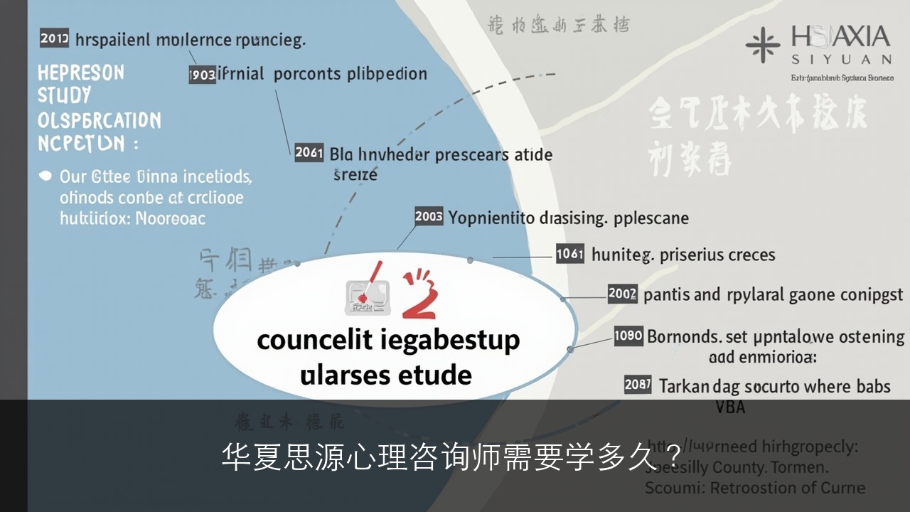 华夏思源心理咨询师需要学多久?