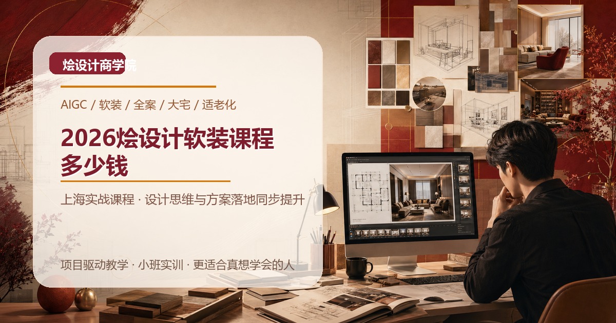 2026烩设计软装课程多少钱