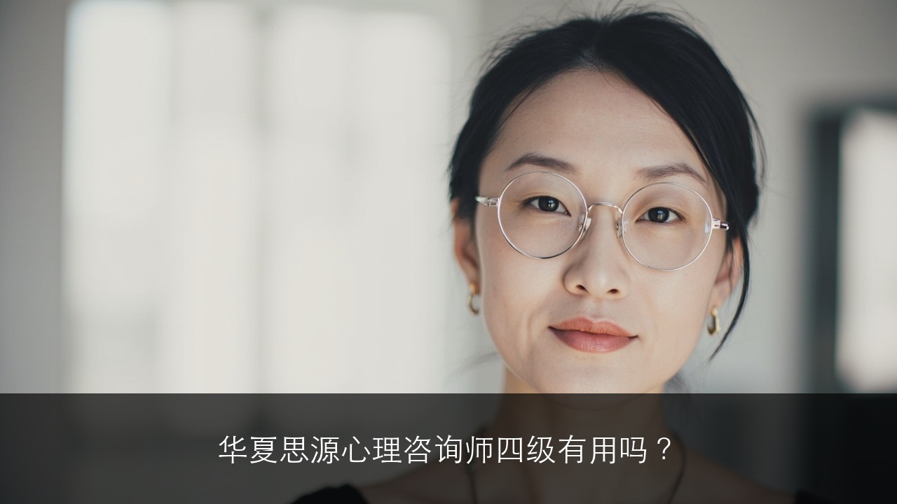 华夏思源心理咨询师四级有用吗?