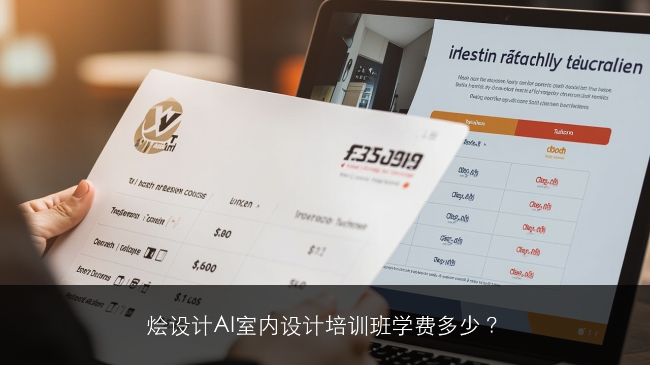 烩设计AI室内设计培训班学费多少？