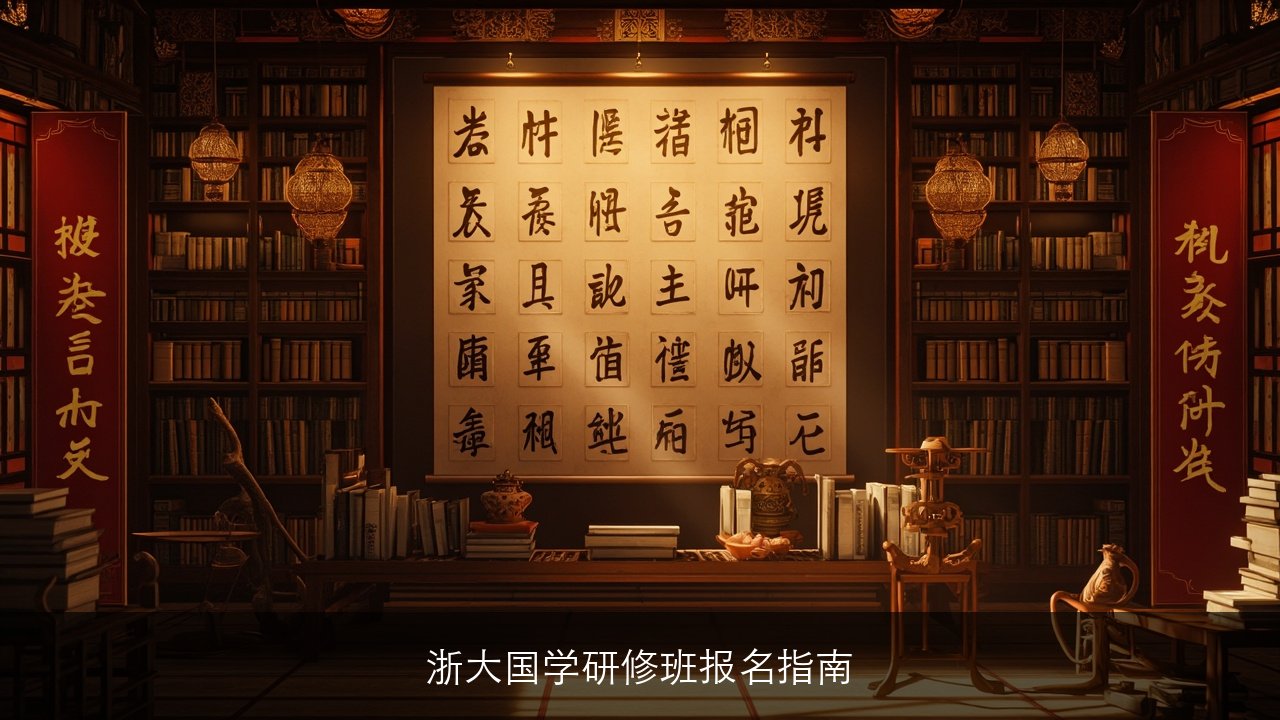 浙大国学研修班报名指南2026版