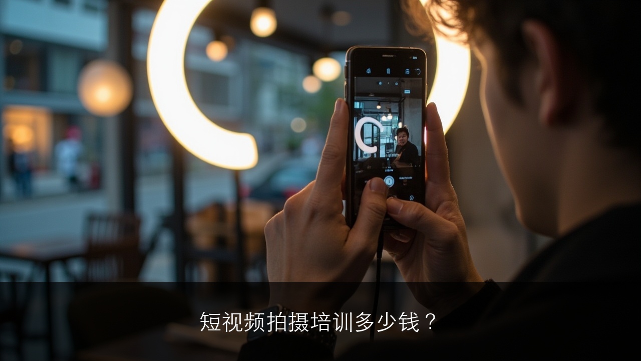 短视频拍摄培训多少钱?