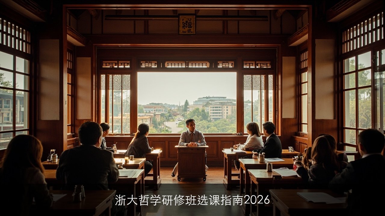 浙大哲学研修班选课指南2026