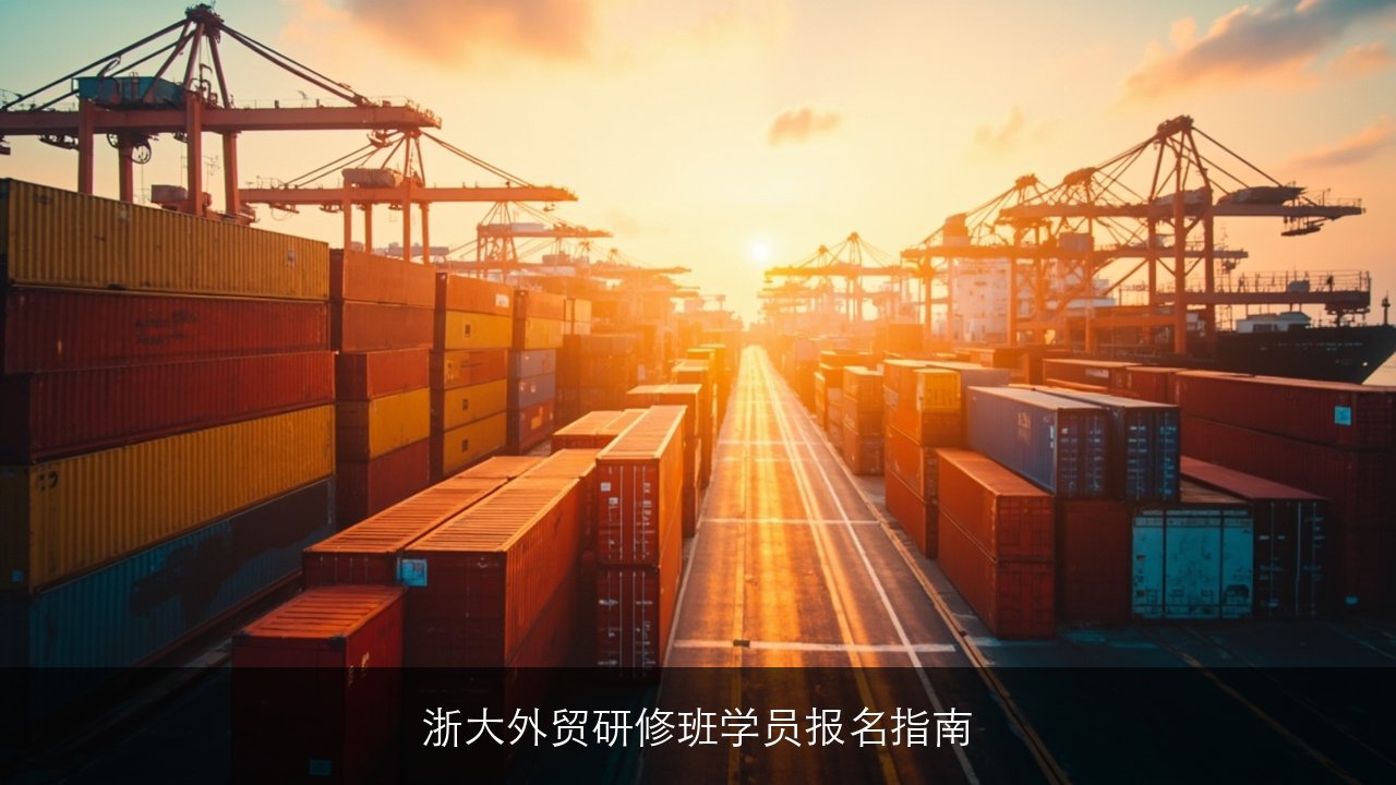 浙大外贸研修班学员报名指南