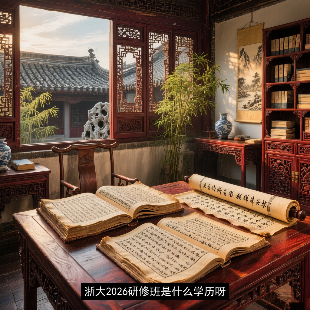 浙大2026研修班是什么学历呀