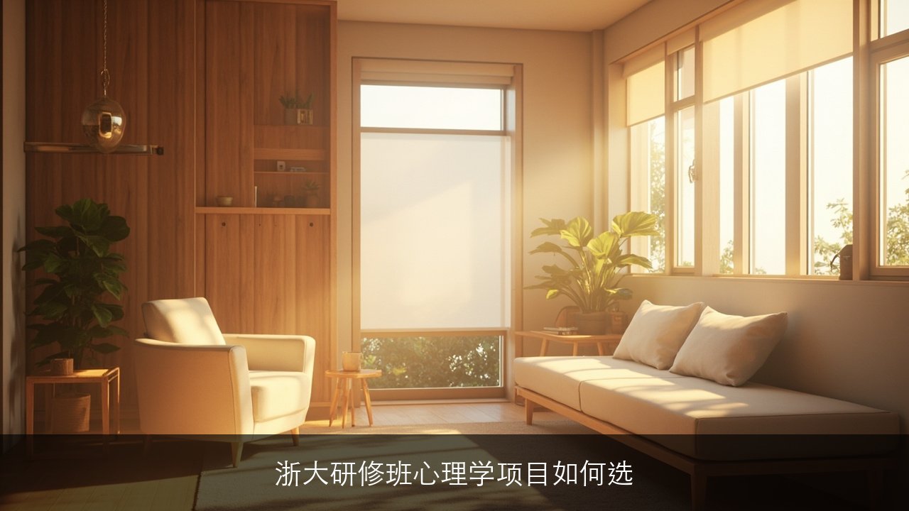 浙大研修班心理学项目如何选？