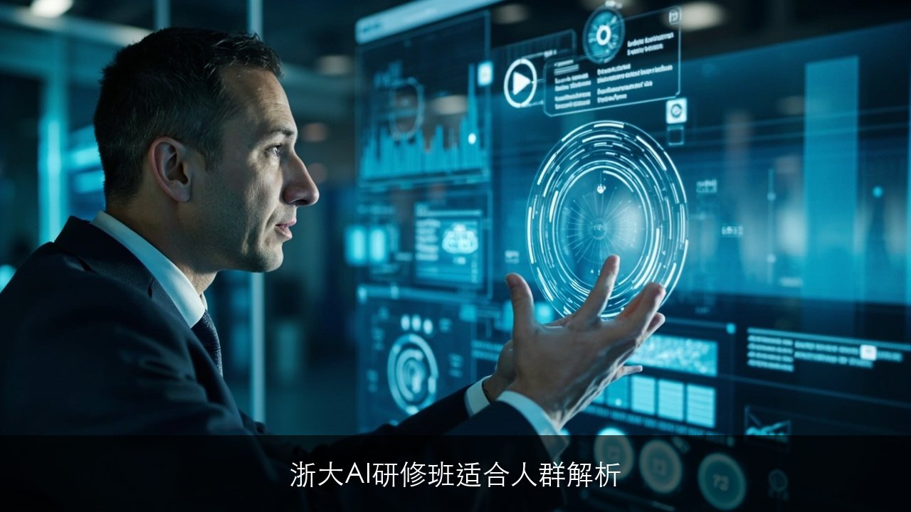 浙大AI研修班适合人群解析