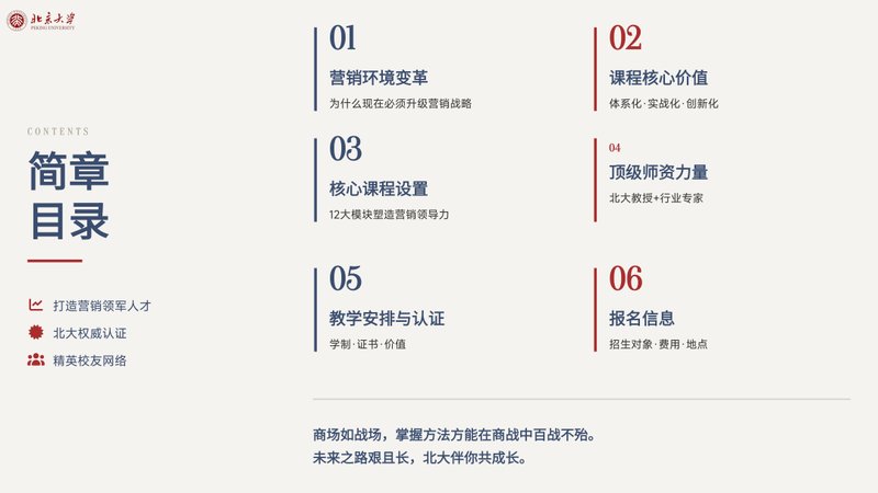 北京大学 | 北京大学师资 | 首席营销官(CMO)高级研修班 | 滚动开课