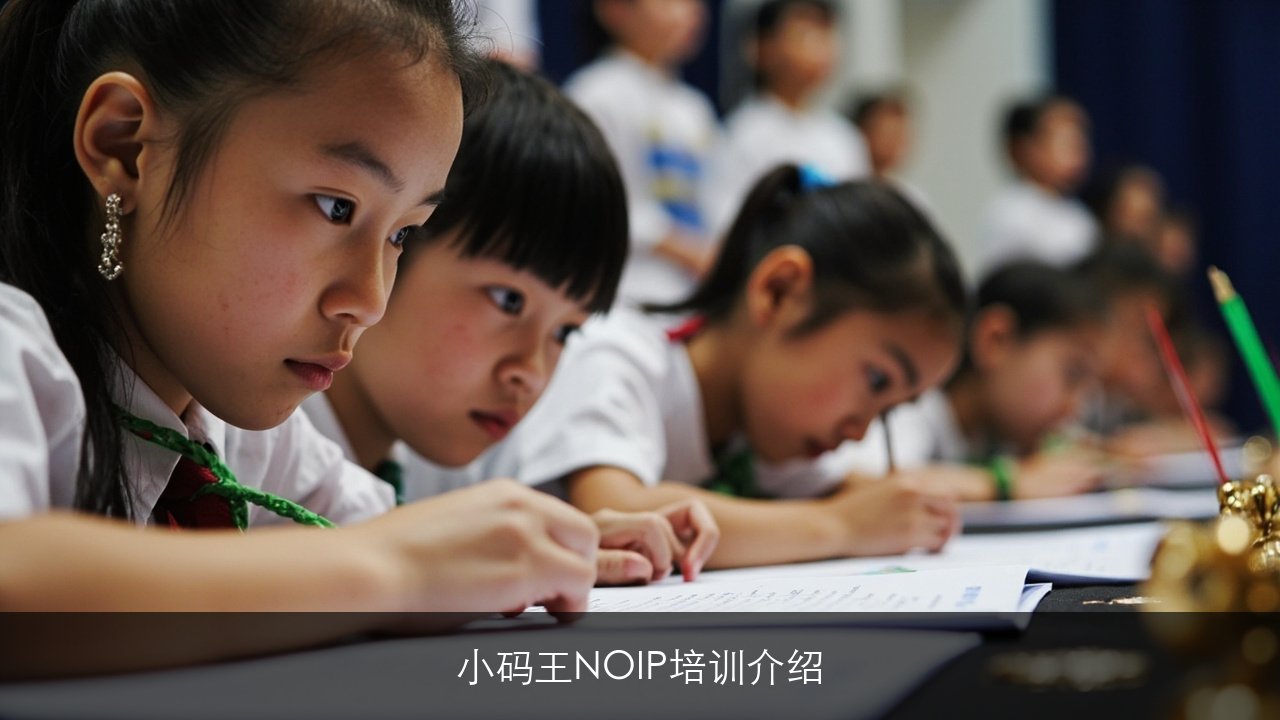小码王noip培训介绍