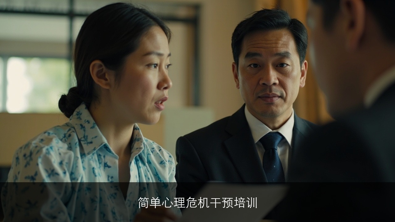 简单心理危机干预培训