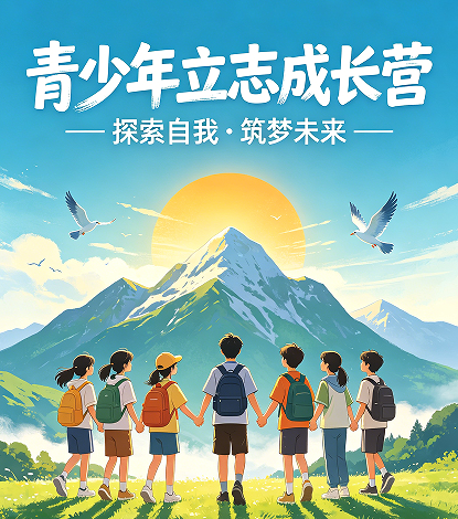 孩子没目标、沉迷玩乐？2026 青少年成长营，帮孩子立大志、正心性