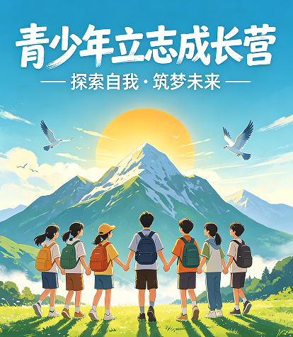 普通夏令营只玩不成长，继承之道青少年立志成长营，真正赋能少年未来