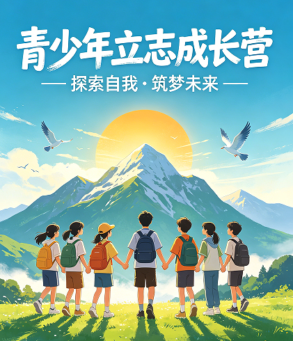 愿少年不负韶华，立志前行｜2026 继承之道青少年立志成长营守护成长