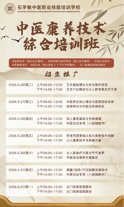 中医康养技术综合培训班