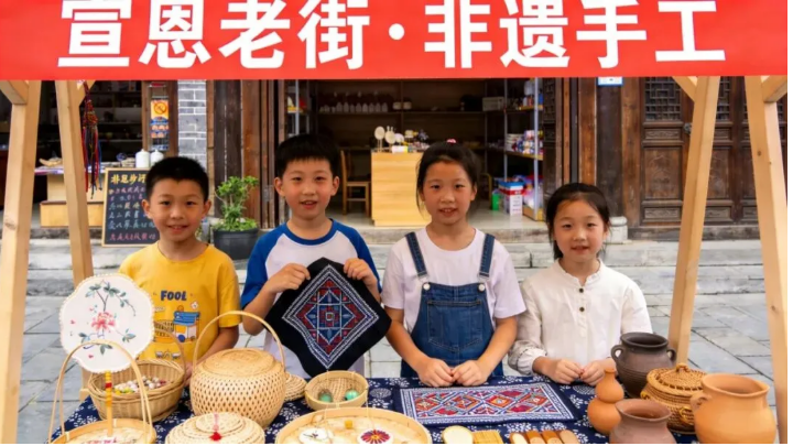 带着萌娃探恩施