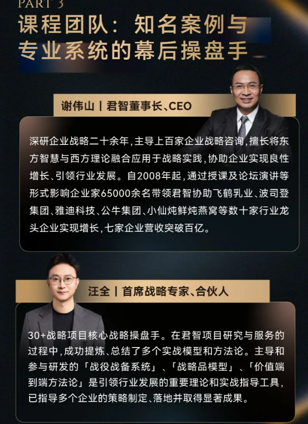 君智战略品实战课