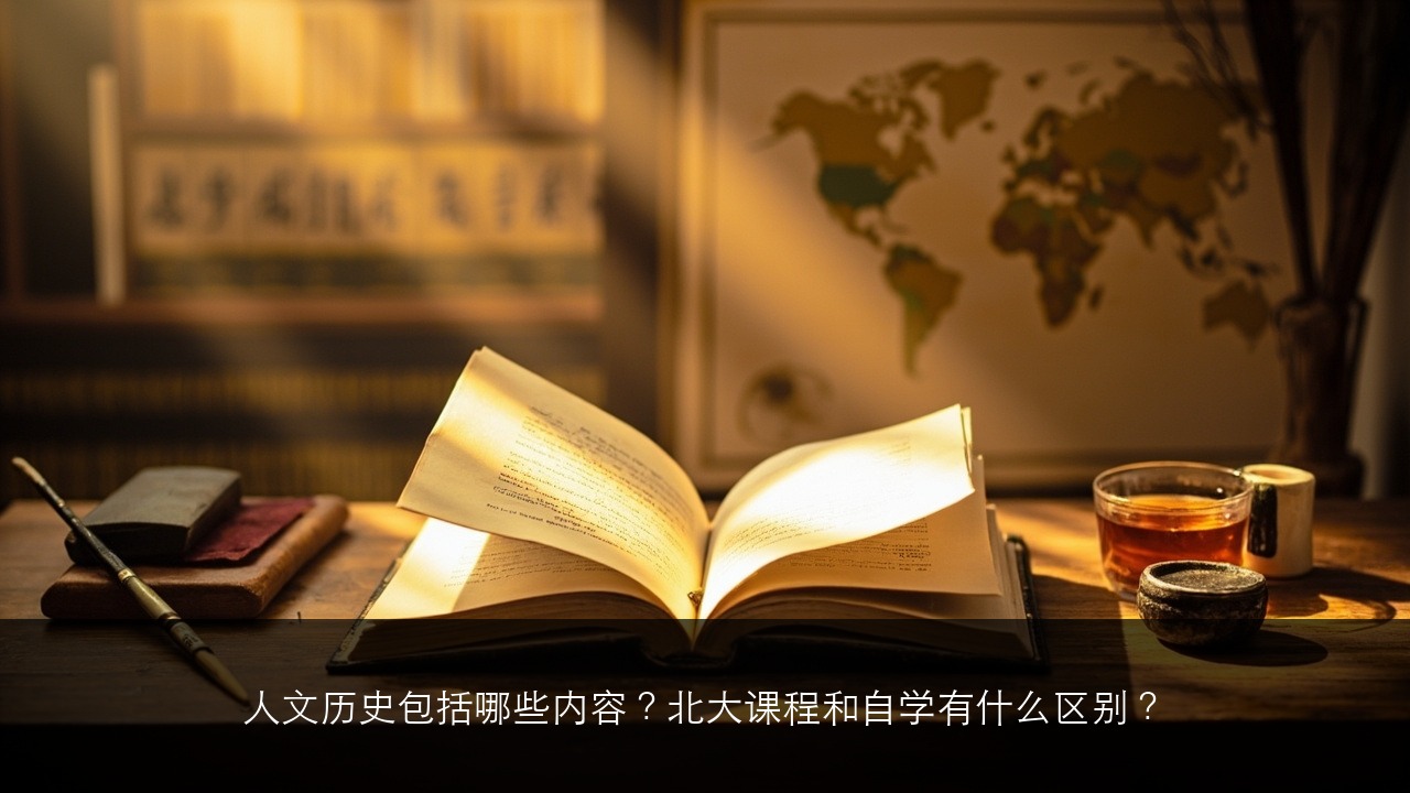 人文历史包括哪些内容？北大课程和自学有什么区别？